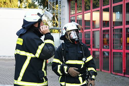 Übung Freiwillige Feuerwehr